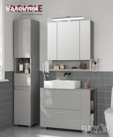 Шкаф за баня за мивка, снимка 2 - Шкафове - 52625412