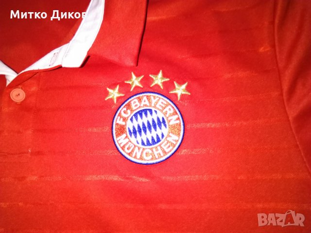 Байерн Мюнхен футболна тениска 2015-16 домакини маркова на  Адидас  №10 Ариен Робен размер  ХХЛ, снимка 4 - Футбол - 28726428