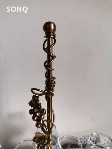 Страхотен Сервиз За Ракийка На Стойка, снимка 2 - Сервизи - 51790699