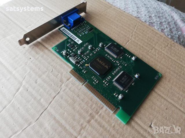 Видео карта Matrox MGI G100A/4/HP 4MB AGP, снимка 4 - Видеокарти - 33127577