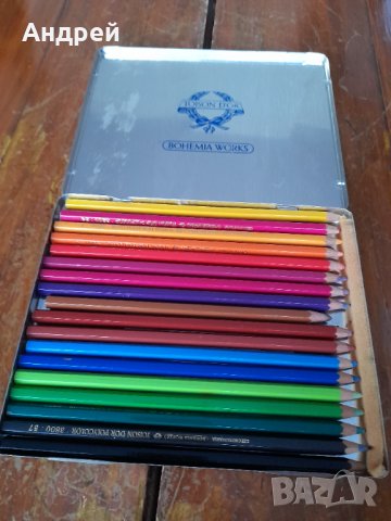 Стари Цветни моливи Toison Dor,Bohemia works #2, снимка 3 - Други ценни предмети - 43184997