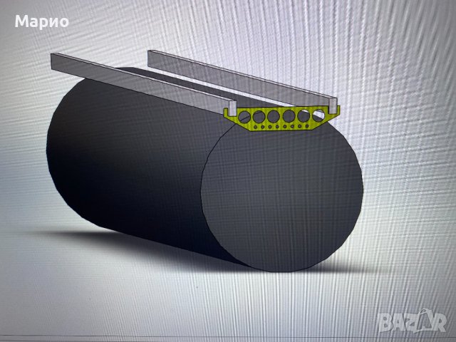 Хоризонтален гатер / банциг за резачка с ширина 24" (60см) , 36" (90см) и 48" (120см), снимка 10 - Други инструменти - 27899865
