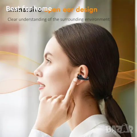 Безжични слушалки Bluetooth 5.3, спортни слушалки, снимка 3 - Bluetooth слушалки - 47446143