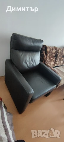 Фотьойл кожа, снимка 2 - Столове - 51228611