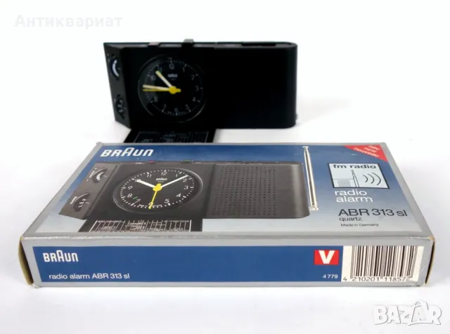 Часовник с радио Braun ABR 313 SL (Type 4779) / Germany, снимка 3 - Радиокасетофони, транзистори - 49168065