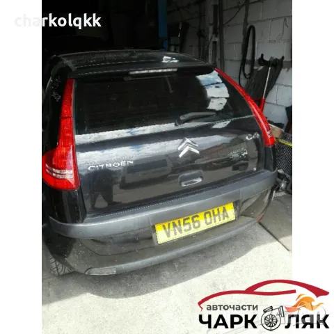 Капак заден Ситроен Ц4 черен 4врати, снимка 2 - Части - 47603549