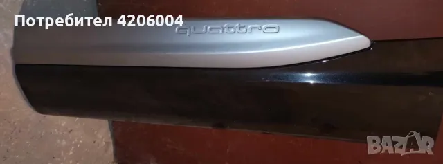Широка и тясна лайсна задна лява врата на AUDI Q7 4M, снимка 2 - Части - 48116409