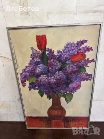 Стара българска картина, снимка 4 - Картини - 48290718