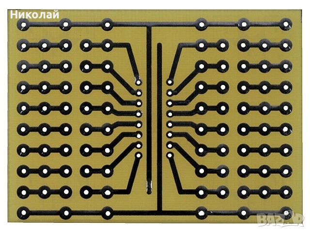 Универсална Макетна Платка 72x52мм – текстолит, калайдисана