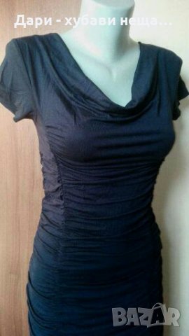 Нова еластична рокля от фино трико👗🍀XS,S,M👗арт.2050, снимка 2 - Рокли - 33589470
