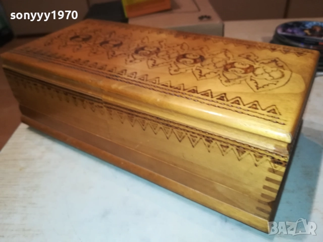 ДЪРВЕНА КУТИЯ ЗА ЦИГАРИ ЗА КОЛЕКЦИЯ-ГОЛЯМА 2410251428, снимка 7 - Антикварни и старинни предмети - 52167038