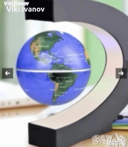 Магнитен плаващ глобус , снимка 2 - Друга електроника - 53610066