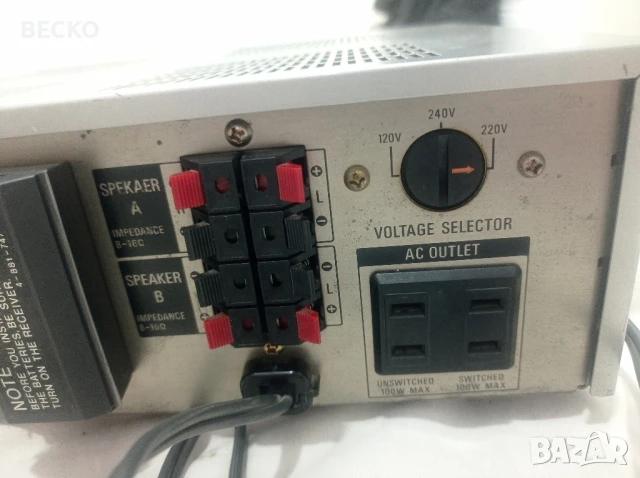 Ресивър SONY STR-VX20S, снимка 8 - Ресийвъри, усилватели, смесителни пултове - 50853547