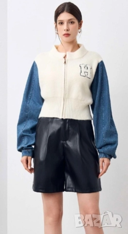 италиански плетени пуловер, снимка 4 - Блузи с дълъг ръкав и пуловери - 51844526