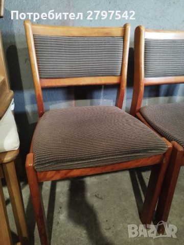 Дървени столове - 2 броя , снимка 2 - Столове - 44041293
