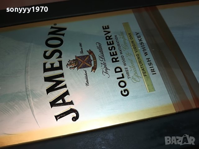*JAMESON GOLD RESERVE-ПРАЗНА КУТИЯ ЗА КОЛЕКЦИЯ 1504231931, снимка 16 - Колекции - 40377405