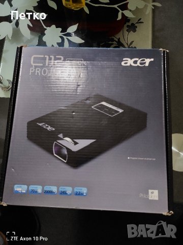 Acer mini proektor проектор, снимка 3 - Плейъри, домашно кино, прожектори - 43716531