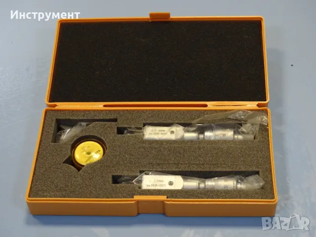 Микрометър 2-точков Mitutoyo 368-001(2-2.5mm) Mitutoyo 368-002(2.5-3mm) 2-point holtest, снимка 7 - Други инструменти - 49027390