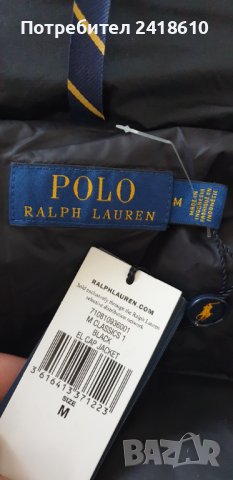 POLO Ralph Lauren Mens Down Water Repellent Jacket Size M НОВО!  ОРИГИНАЛ! Мъжко Зимно пухено Яке!, снимка 18 - Якета - 43745794