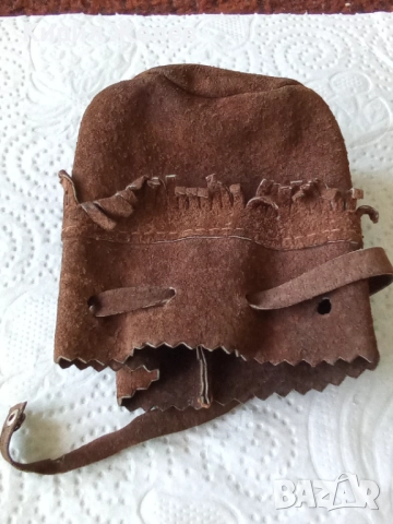 Портмоне торбичка кесия кожена 45837, снимка 4 - Портфейли, портмонета - 52790848