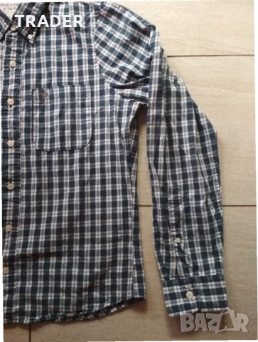 Abercrombie & Fitch, мъжка спортна риза, 100% памук, снимка 5 - Ризи - 19397617