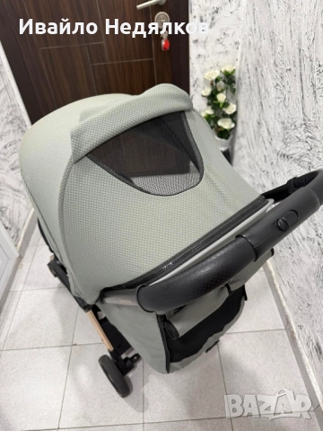 KikkaBoo Eden Army Green, снимка 6 - Детски колички - 51876487