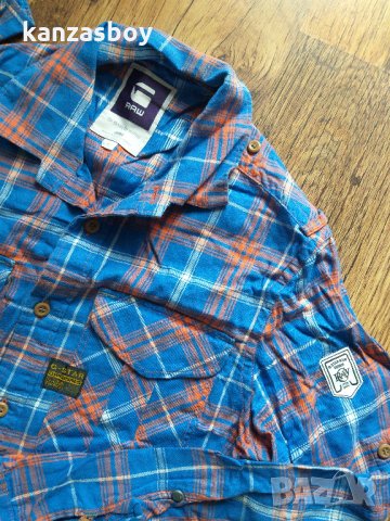 g-star - страхотна мъжка риза, снимка 3 - Ризи - 32451674