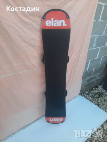 Сноуборд ELAN EXPLORE ROCKER 145см, с автомати, снимка 8 - Зимни спортове - 52235383