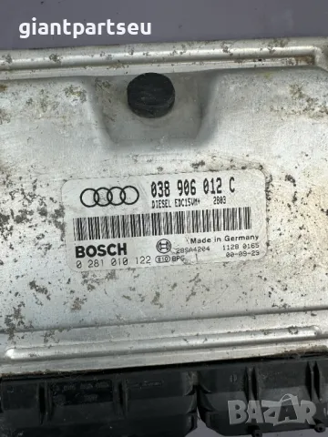 ECU Компютър Двигател за АУДИ AUDI A3 8L 1.9TDI 038906012C, снимка 2 - Части - 49236351
