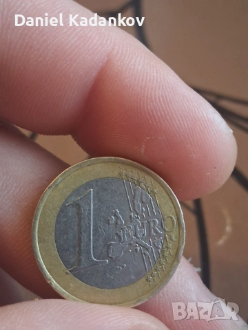 1 евро 2000 г. Франция , снимка 2 - Нумизматика и бонистика - 53165459