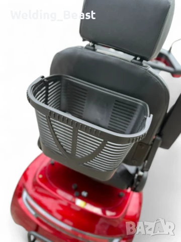 Електрическа четириколка инвалидна F3 2000W /24V /120Ah Red, снимка 8 - Инвалидни скутери - 51284210