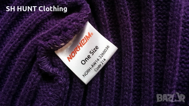 NORHEIM HAUGEN LUE ACAI PURPLE HAT 30% WOOL нова шапка 5-44, снимка 7 - Шапки - 53209567