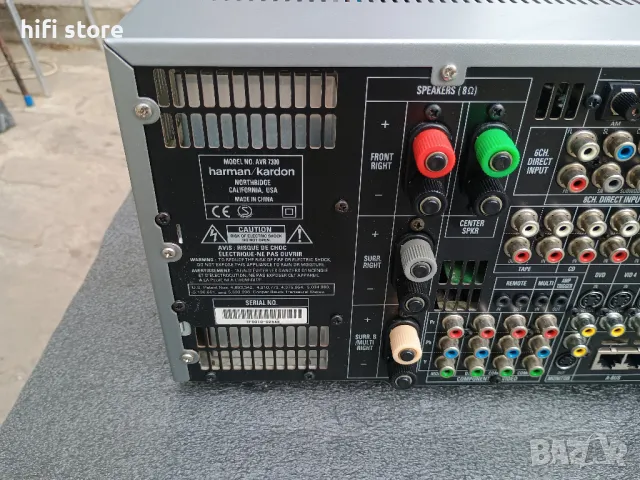 HARMAN KARDON AVR-7300 Monster RECEIVER, снимка 12 - Ресийвъри, усилватели, смесителни пултове - 49913774