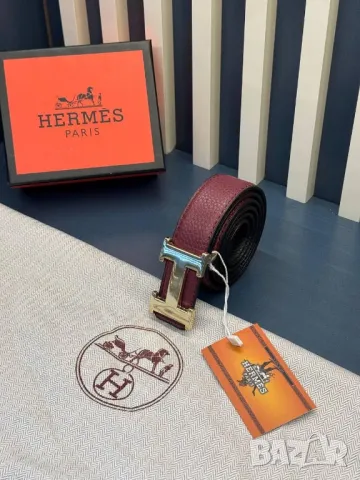 колани от естествена кожа в кутия 3см, снимка 8 - Колани - 50350489