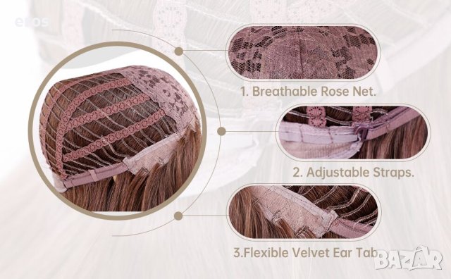 ПЕРУКА код 85030, снимка 3 - Продукти за коса - 18345616