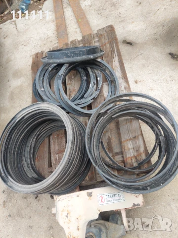 Обръчи от  джанти  за гуми  8.15х15 цола за български мотокар и други , снимка 6 - Други машини и части - 50577889