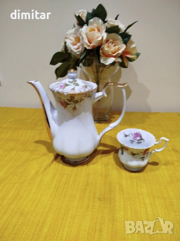 Порцеланов   сервиз за кафе 🍵🌹🍵🌹„CHODZIEZ “POLAND , снимка 15 - Сервизи - 53123130