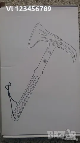 2 модела Тактическа Брадва Томахавка Туристическа брадвичка SOG Tomahawk, снимка 15 - Градински инструменти - 50144820