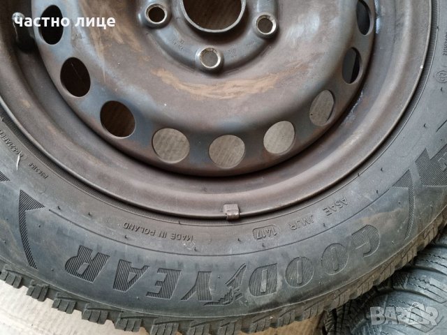 Гуми с джанти гудиар goodyear  195/65/15, снимка 5 - Гуми и джанти - 34751759