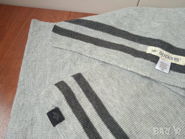 Dockers 100% оригинален мъжки зимен шал, снимка 2 - Шалове - 43438804