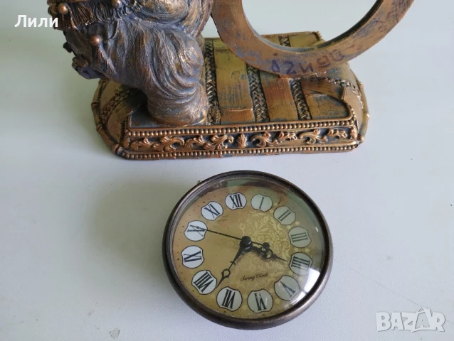 Настолен часовник със слон, снимка 6 - Други - 51132110