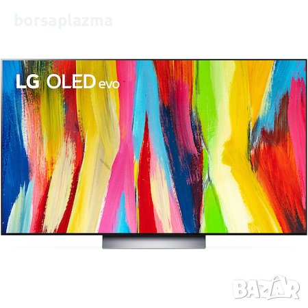 Телевизор LG OLED OLED55C21LA, 55" (139 см), Smart, 4K Ultra HD, 100Hz, Клас G, снимка 1 - Телевизори - 39947628