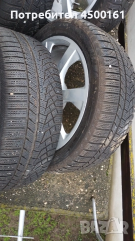 Алуминиеви джанти със зимни гуми 17', снимка 6 - Гуми и джанти - 52979350