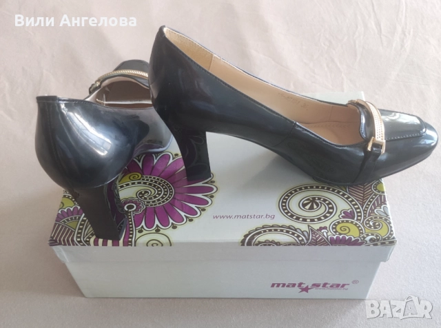 Дамски обувки- лак, снимка 2 - Дамски ежедневни обувки - 51665108