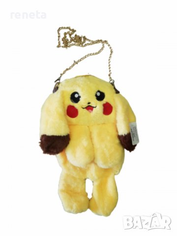 Играчка-чанта Pokémon, Плюшена, Различни цветове, 26х21 см, снимка 3 - Плюшени играчки - 37042718