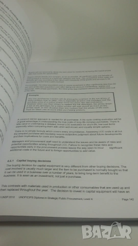 Книги и калъфи UNDP - Diploma in Strategic Public Procurement Level 4, снимка 12 - Специализирана литература - 53055169