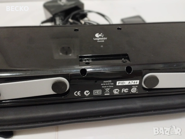 Тонколона Logitech mm50 , снимка 8 - Тонколони - 53065506