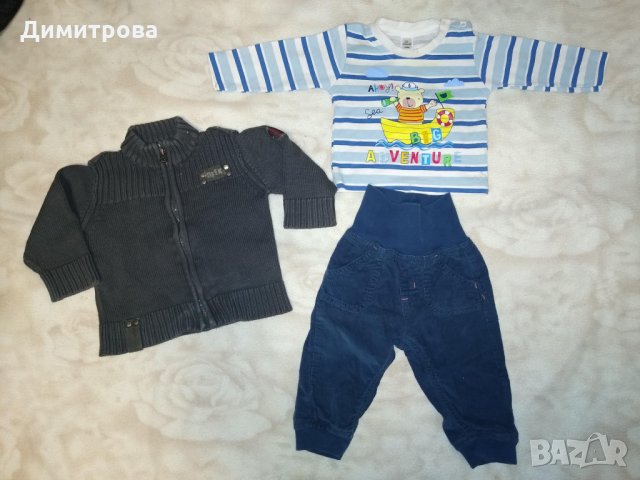 Бебешки дрехи/ ръст 68 см (3-6 м.), снимка 1 - Комплекти за бебе - 27983268