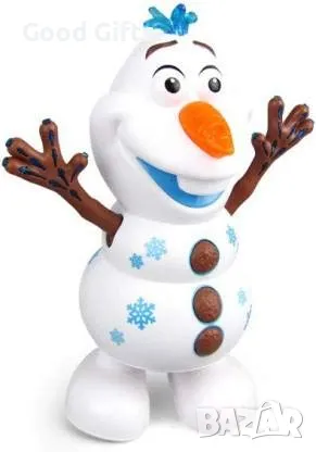 Пеещ и Танцуващ Олаф от Замръзналото кралство FROZEN Olaf Играчка Олаф, снимка 3 - Други - 48267247