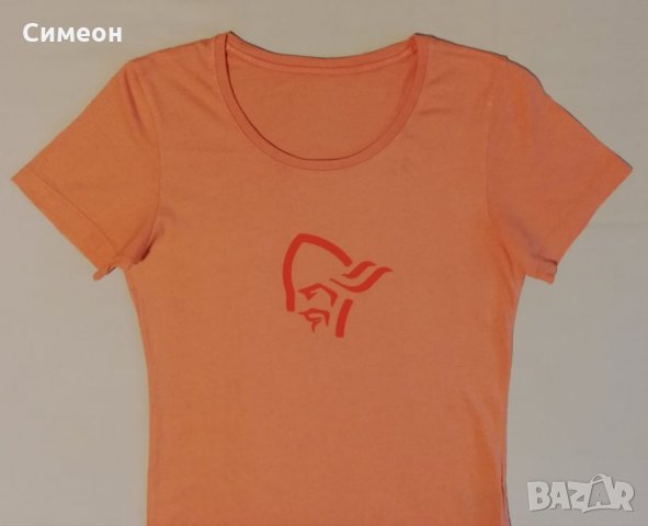 Norrona оригинална тениска S памучна фланелка 29 Cotton Logo T-Shirt, снимка 2 - Тениски - 28886435